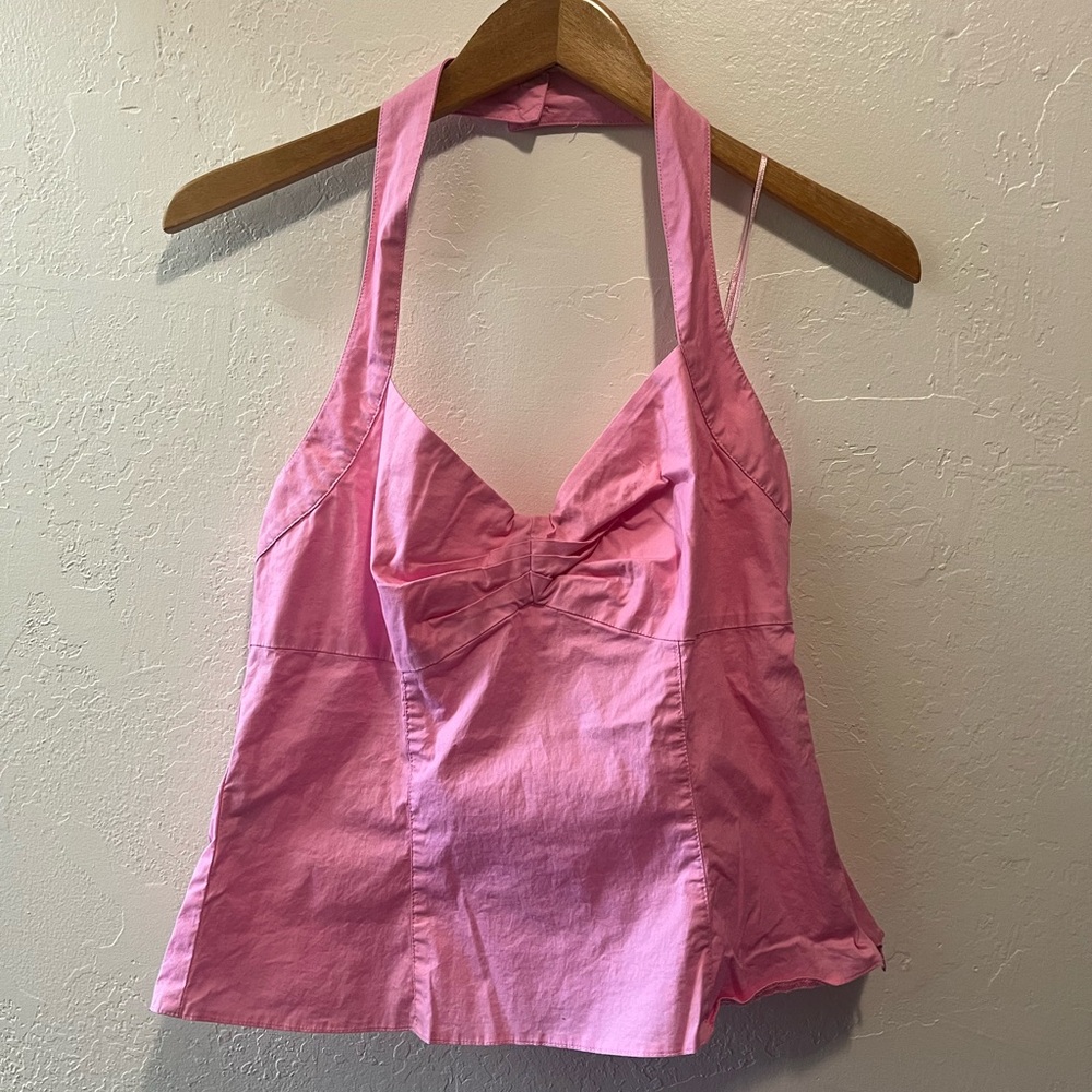 Pink Halter Top